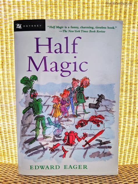 Discover a world of half-magic in this extraordinary book
